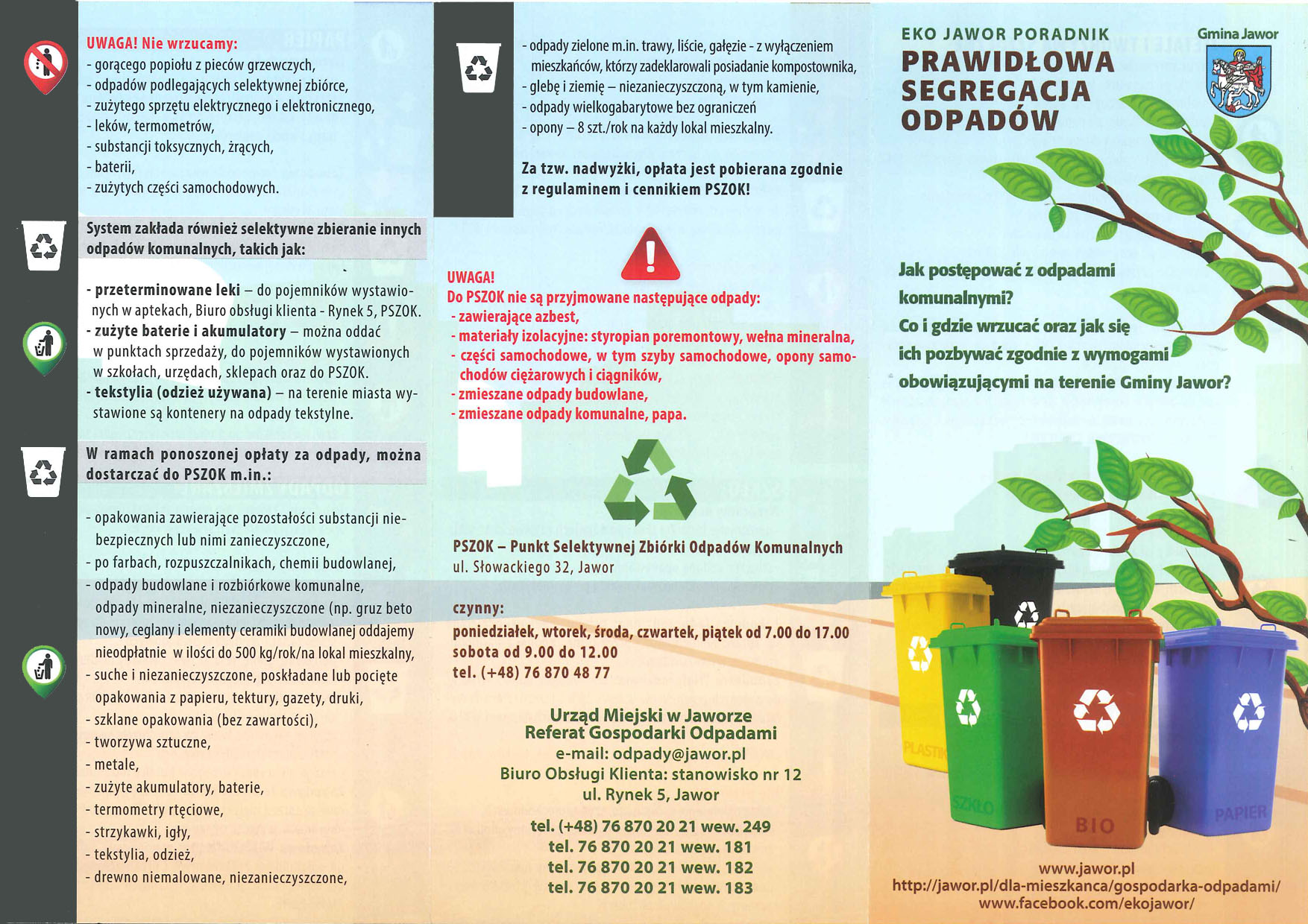 PSZOK - Punkt Selektywnej Zbiórki Odpadów Komunalnych